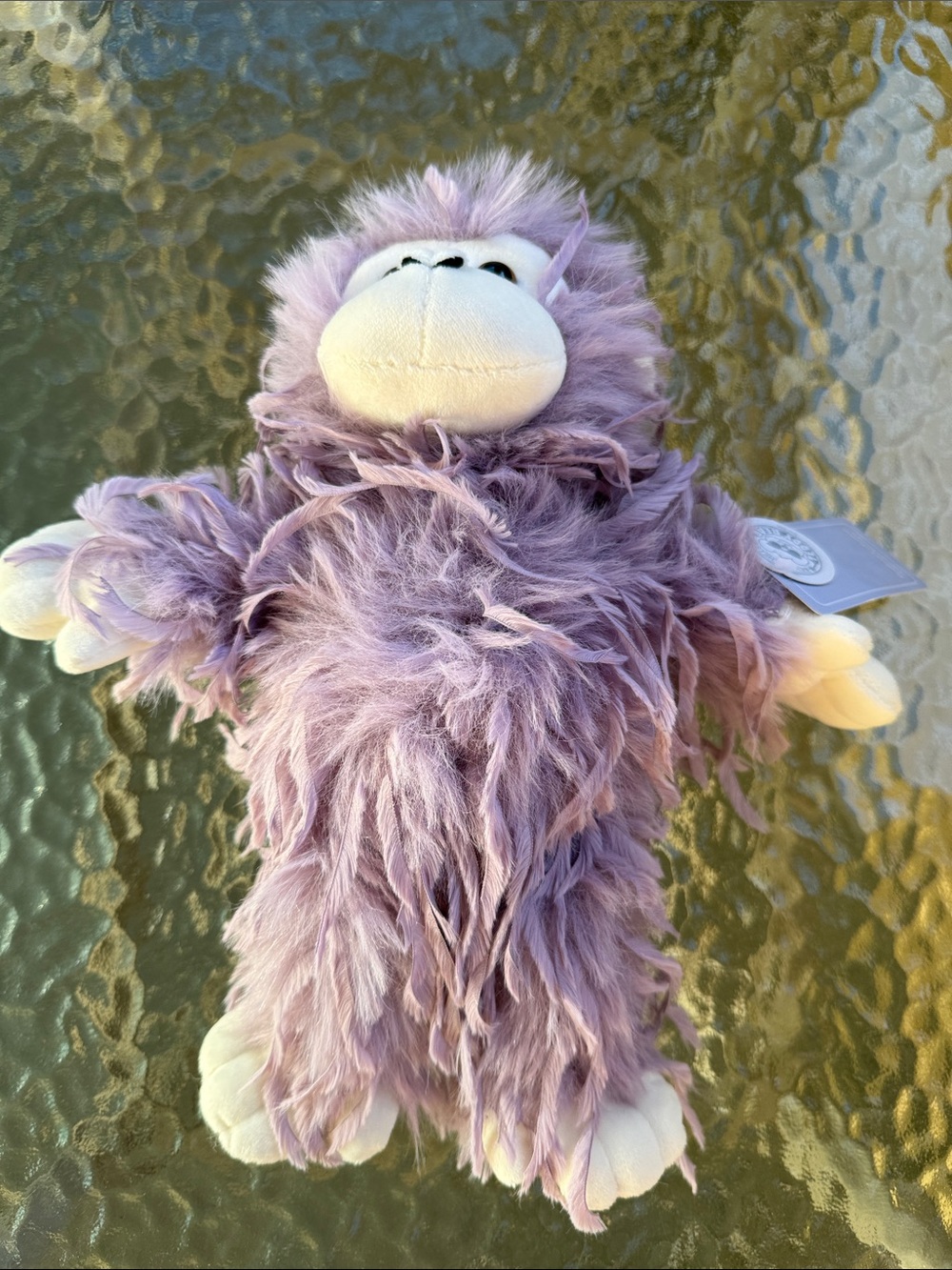Beverly Hills Teddy Bear Feathers - Lilac Monkey 10”(Feathers Collection)